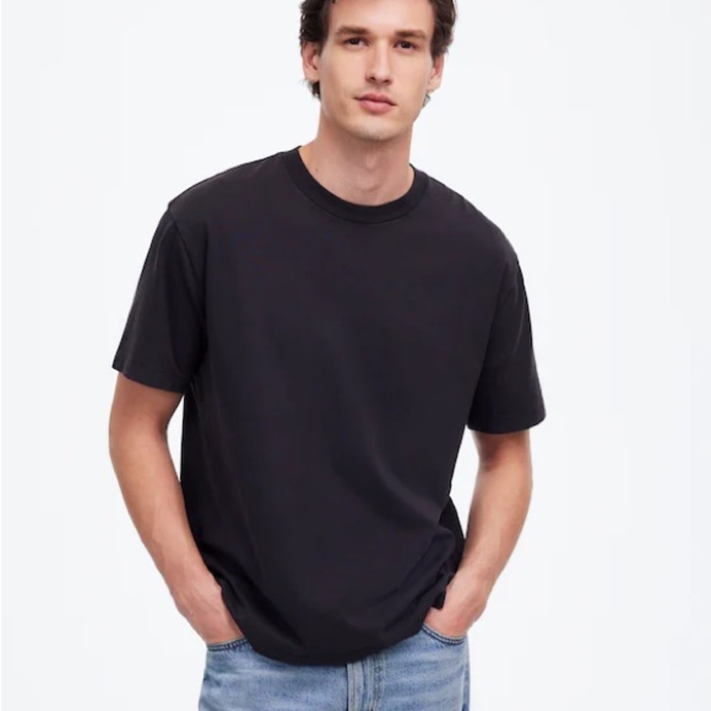 Madewell almost black The Vintage Tee